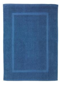 Modrá bavlněná koupelnová předložka Wenko Slate, 50 x 70 cm