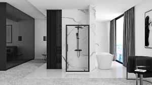 Sprchový kout Rea RAPID swing 100x100 cm - černý