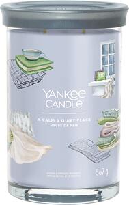 Yankee Candle vonná svíčka Signature Tumbler ve skle velká Calm & Quiet place 567g