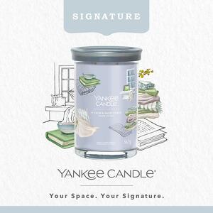 Yankee Candle vonná svíčka Signature Tumbler ve skle velká Calm & Quiet place 567g