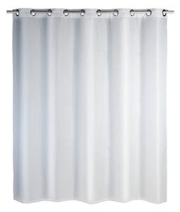 Bílý sprchový závěs s protiplísňovou povrchovou úpravou Wenko Baroque, 180 x 200 cm