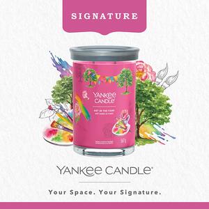 Yankee Candle vonná svíčka Signature Tumbler ve skle velká Art in the park 567g