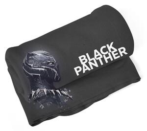 Sablio Deka BLACK PANTHER z profilu Černý - 150x120 cm