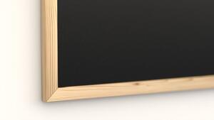 Allboards, Černá křídová tabule 100x80 cm, dřevěný rám, ECO, TB108ECO