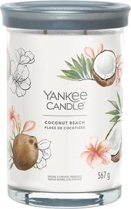 Yankee Candle vonná svíčka Signature Tumbler ve skle velká Coconut Beach 567g