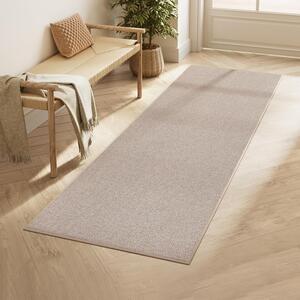 SONGMICS Protiskluzový koberec JUTE 80 x 200 cm světle hnědý