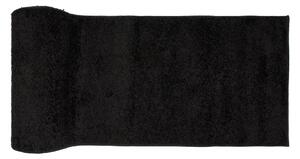 Makro Abra Běhoun Shaggy DELHI 7388A Jednobarevný černý Šíře: 90 cm
