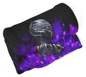 Sablio Deka BLACK PANTHER Fialová luminescence - 150x120 cm