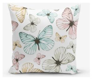 Povlak na polštář s příměsí bavlny Minimalist Cushion Covers Butterfly, 45 x 45 cm