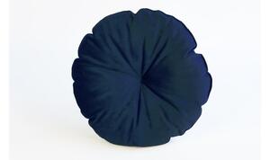 Modrý polštář z mikrovlákna Surdic Redondo, ø 45 cm