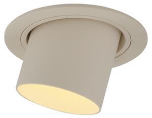Moderní zapuštěné bodové svítidlo béžové GU10 50 mm kulaté otočné - Installa