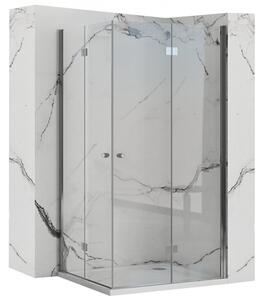 Rea Sprchový kout 900x900x1900 bez vaničky - sklo transparent Fold N2 REA-K9991 - Rea