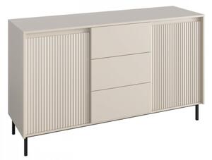 Komoda Samker 2D3SZ, Barva dřeva: bílá 5903211333606