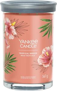Yankee Candle vonná svíčka Signature Tumbler ve skle velká Tropical Breeze 567g