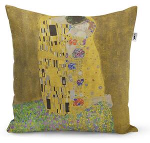 Sablio Polštář Polibek - Gustav Klimt - 40x40 cm