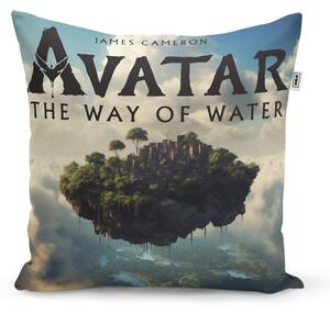 Sablio Polštář Avatar The Way of Water Létající město - 40x40 cm
