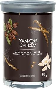 Yankee Candle vonná svíčka Signature Tumbler ve skle velká Vanilla Bean Espresso 567g