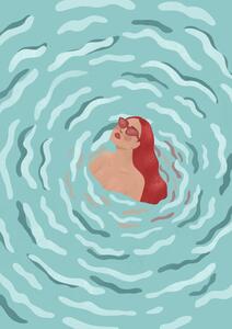 Ilustrace In the ocean, Aurore Leprivey