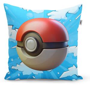 Sablio Polštář Pokemon ball Obloha - 40x40 cm