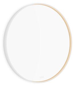 Nimco bílé zrcadlo do koupelny s osvětlením 80 cm, stmívač ZPB 31002RVX-05