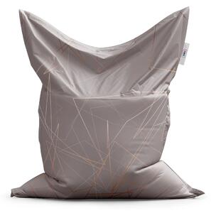 Sablio Sedací vak Classic Trojúhelníková abstrakce - 150x100 cm