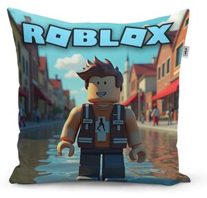 Sablio Polštář ROBLOX Město - 40x40 cm