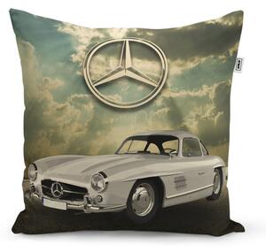 Sablio Polštář Mercedes-Benz 300 SL Na silnici - 40x40 cm