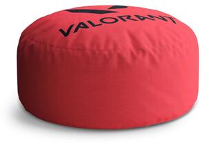 Sablio Taburet Circle VALORANT Red: 38x48 cm