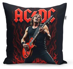 Sablio Polštář ACDC Kytarista - 40x40 cm