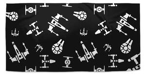 Sablio Ručník Star Wars Vesmírné lodě Pattern - 30x50 cm