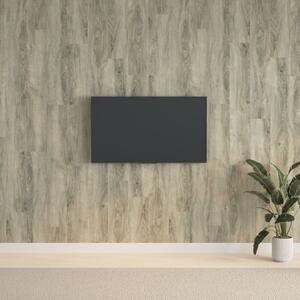 Nástěnné panely vzhled dřeva šedé PVC 2,06 m²