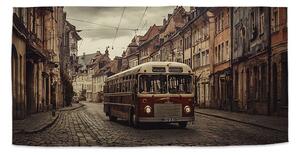 Sablio Ručník Historický autobus - 30x50 cm