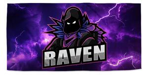 Sablio Ručník FORTNITE RAVEN Fialová bouře - 30x50 cm