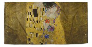 Sablio Ručník Polibek - Gustav Klimt - 50x100 cm