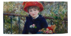 Sablio Ručník Dvě sestry (Na Terase) - Pierre-Auguste Renoir - 30x50 cm