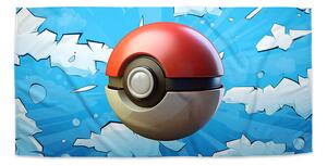 Sablio Ručník Pokemon ball Obloha - 30x50 cm