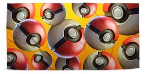 Sablio Ručník Pokemon ball Pattern - 30x50 cm