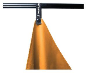 Oranžová rychleschnoucí osuška DecoKing EKEA, 40 x 80 cm