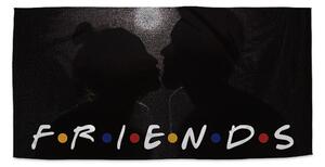 Sablio Ručník Seriál přátelé FRIENDS Polibek - 30x50 cm