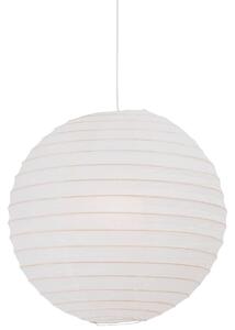 Závěsné papírové stínidlo NORDLUX Riso Varianta: Ø 480 x 480 mm, bílá