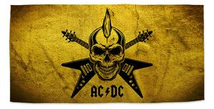 Sablio Ručník ACDC Lebka - 30x50 cm