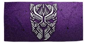 Sablio Ručník BLACK PANTHER wakanda forever Bílý - 30x50 cm