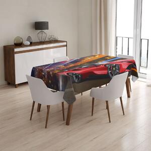 Sablio Ubrus Ferrari na ulici - 90x90 cm