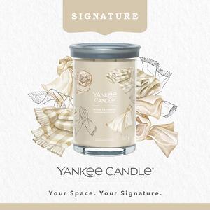 Yankee Candle vonná svíčka Signature Tumbler ve skle velká Warm Cashmere 567 g