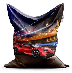 Sablio Sedací vak Ferrari na ulici - 200x140 cm