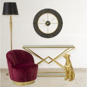 Konzolový stolek s železnou konstrukcí Mauro Ferretti Cleopatra, 130 x 40 cm