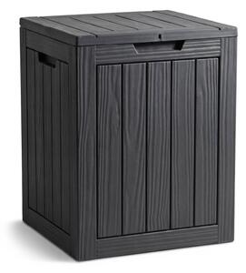 Zahradní úložný box černý 113 L