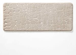 Douceur d'intérieur Podlouhlá koupelnová předložka s reliéfním vzorem, 50 x 120 cm
