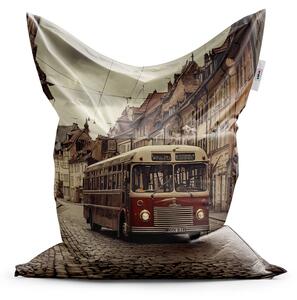 Sablio Sedací vak Historický autobus - 150x100 cm