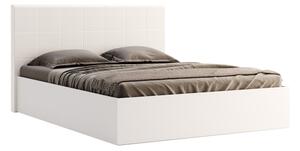 Manželská postel 160 cm Babylon B3 (bílá) (s roštem a úl. prostorem). 1042127